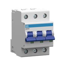 Disjuntor Mini Tripolar 25A 400VCA/250VCC B 10KA Mdwh Mdwhb253 Weg
