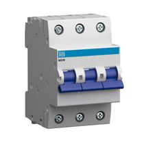 Disjuntor Mini Tripolar 32A 400VCA/250VCC B 10KA Mdwh Mdwhb323 Weg