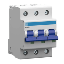 Disjuntor Mini Tripolar 20A 400VCA/250VCC C 10KA Mdwh Mdwhc203 Weg