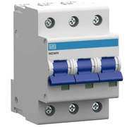 Disjuntor Mini Tripolar 40A 220/380VCA Curva C 10KA MDWHC403 WEG