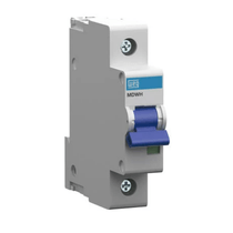 Disjuntor Mini Monopolar 63A 400VCA/250VCC C 10KA Mdwh Mdwhc63 Weg
