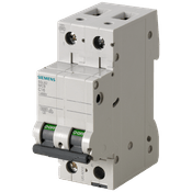 Disjuntor Mini Bipolar 32A 220/380VCA Curva C 6KA 5SL62327MB Siemens