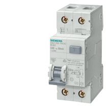 Disjuntor Diferencial Residual Monopolar Curva C 127/220VCA 16A 30MA 6KA 5SU13567KK16 Siemens