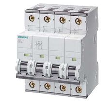 Disjuntor Mini Tetrapolar 10A 220/380VCA C 10KA Sentron 5Sy44107 Siemens