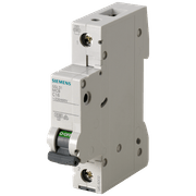 Disjuntor Mini Monopolar 6A 220/380VCA Curva C 4,5KA 5SL31067MB Siemens