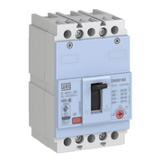 Disjuntor Caixa Moldada Tripolar Termomagnético Ajustável 600VCA 80A 30KA DWB160N803DF WEG