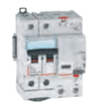 Disjuntor Diferencial Residual Bipolar Curva C 400VCA 10A 30MA 10KA DX3 Cemar