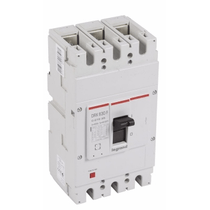 Disjuntor Caixa Moldada Tripolar Termomagnético Fixo 400VCA 630A 400A 36KA DRX630 Cemar