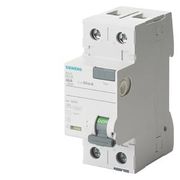 Disjuntor Diferencial Residual Bipolar 230VCA 25A 300MA 5SVCA 5SV36123 Siemens