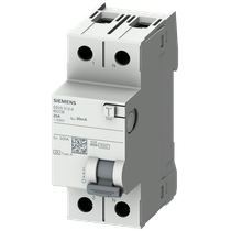 Interruptor Diferencial Residual Bipolar 230VCA 40A 300MA 5SVCA 5SV56140 Siemens