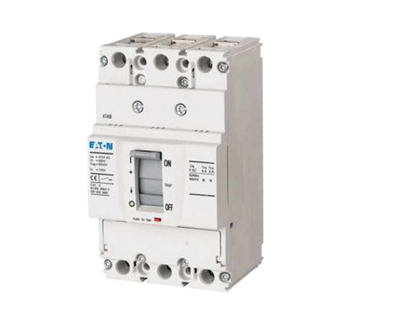 Disjuntor Caixa Moldada Tripolar Térmico/Magnético Fixos 415VCA 80A ...
