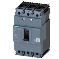 Disjuntor Caixa Moldada Tripolar Térmico/Magnético Fixos 380VCA 80A 16KA Sentron 3Vm10802Ed320Aa0 Siemens