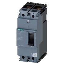 Disjuntor Caixa Moldada Bipolar Térmico/Magnético Fixos 380VCA 100A 25KA Sentron 3Vm11103Ed220Aa0 Siemens