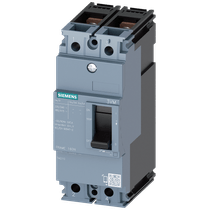 Disjuntor Caixa Moldada Bipolar Térmico/Magnético Fixos 380VCA 32A 25KA Sentron 3Vm11323Ed220Aa0 Siemens