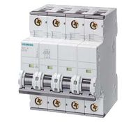 Disjuntor Mini Tripolar + Neutro 80A 400VCA Curva C 10KA 5SY4 5SY46807 Siemens