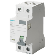 Disjuntor Diferencial Residual Monopolar + NeutroA 230VCA 25A 30MA 5Sv3 5SV33126 Siemens