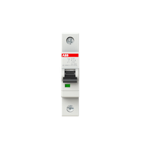 Disjuntor Mini Monopolar 1A 220VCA K 10KA S200 S201K01 Abb
