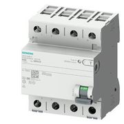Disjuntor Diferencial Residual Tetrapolar B 400VCA 63A 30MA 5Sv3 5SV33464 Siemens