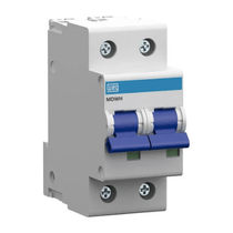 Disjuntor Mini Bipolar 80A 400VCA/250VCC C 10KA Mdwh Mdwhc802 Weg