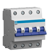 Disjuntor Mini Tetrapolar 70A 220/380VCA Curva C 3KA MDWC704 WEG