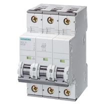 Disjuntor Mini Tripolar 50A 220/400VCA C 6KA Sentron 5Sy63507 Siemens