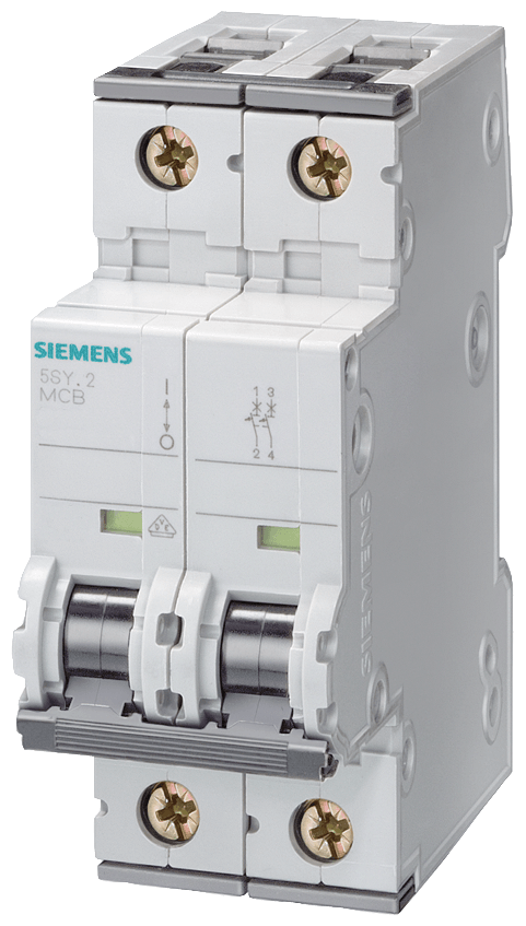 Disjuntor Mini Bipolar (1P+N) 4A 220/380VCA D 15KA Sentron