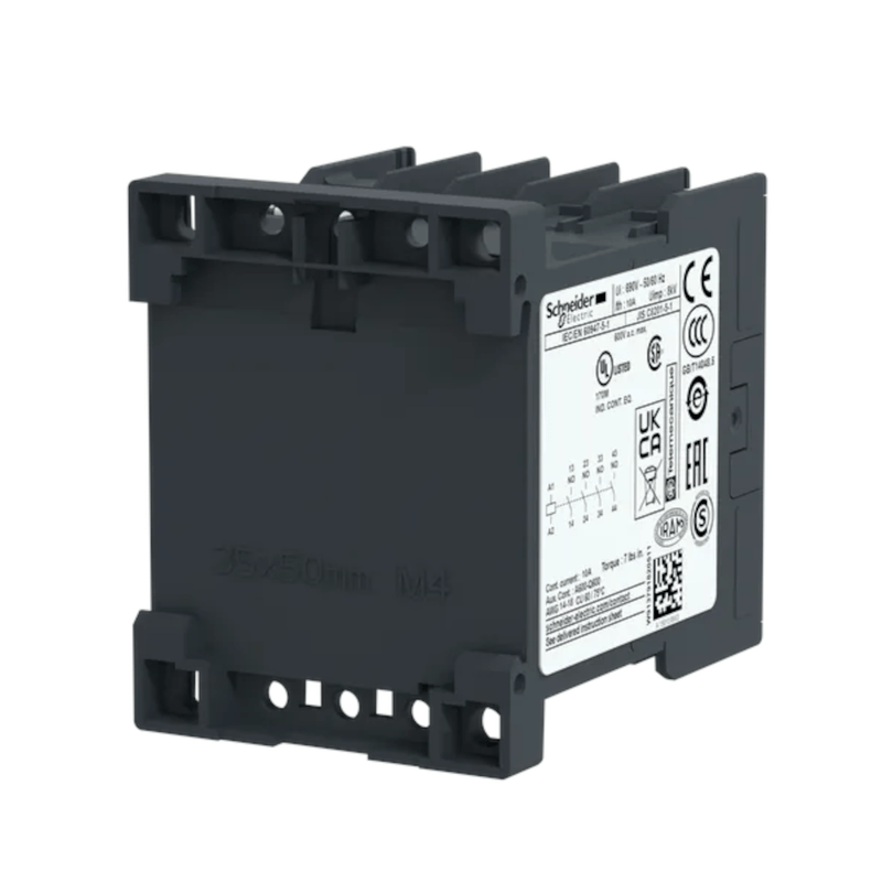 Contacteur Inverseur INV 18A 24V CA 50/60Hz - Bornes à Ressort, Pour Circuits De Contrôle - 4