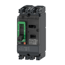Disjuntor Caixa Moldada Bipolar Térmico/Magnético Fixos 525VCA/500Vcc 25A 10KA Compact C10F2Tm025 Schneider