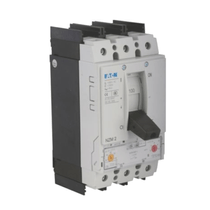 Disjuntor Caixa Moldada Tripolar Termomagnético Ajustável 415VCA 100A 150KA NZMH2A100 Eaton