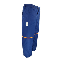 Calça Motoserrista Tecstop Com Forro e Bolso Azul Tamanho 44 PRO3 Tecmater