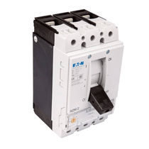 Disjuntor Caixa Moldada Tripolar Termomagnético Ajustável 415VCA 63A 50KA NZMN1M63 Eaton