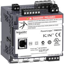 Medidor Energia e Potência 512Mb 10A 90-415V Com Display Lcd Rem METSEPM8244 Schneider