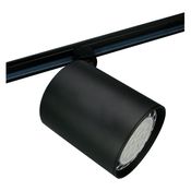 Luminária Led Spot Redondo Trilho Preto Bivolt 14W Ar111 7014954 Ledvance