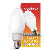 Lampada V Met Ovoide Leitosa 5200K E40 400W 220V 01970 - Ourolux