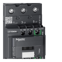 Contator Tripolar 65A 24 A 60 VCA LC1D65ABNE Schneider