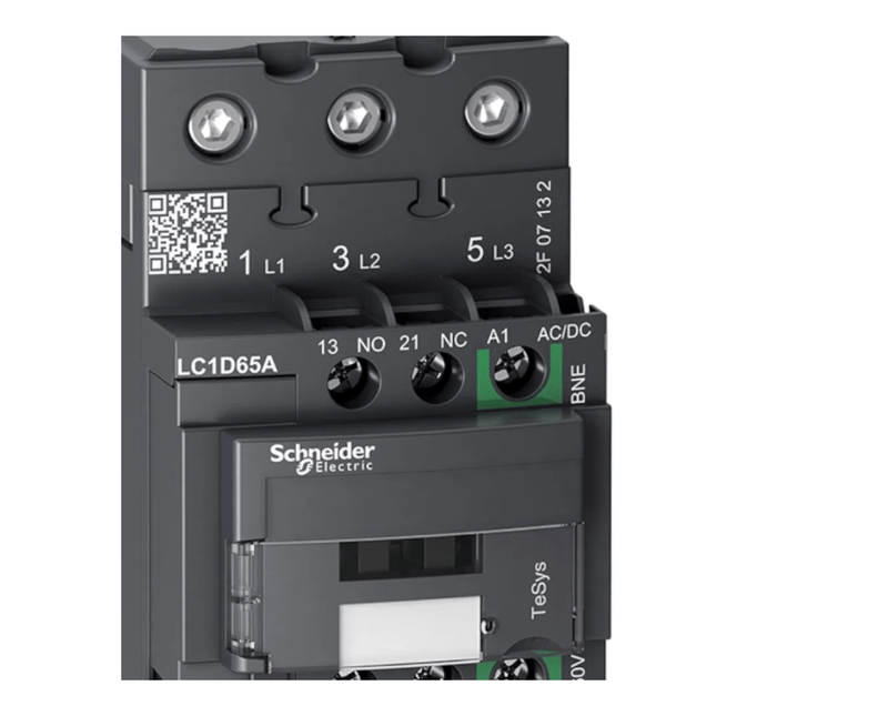 Contator Tripolar 65A Com Bobina Em 24 VCC TeSys D Schneider | Dimensional - Imagem ampliada do produto