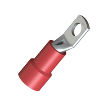 Terminal Elétrico Olhal Pré-Isolado 10mm2 Vermelho TPT108 INTELLI