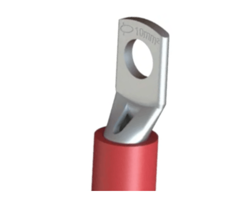 Terminal Elétrico Olhal Pré-Isolado 10mm2 Vermelho TPT108 INTELLI | Imagem ilustrativa - Ampliado da ponta