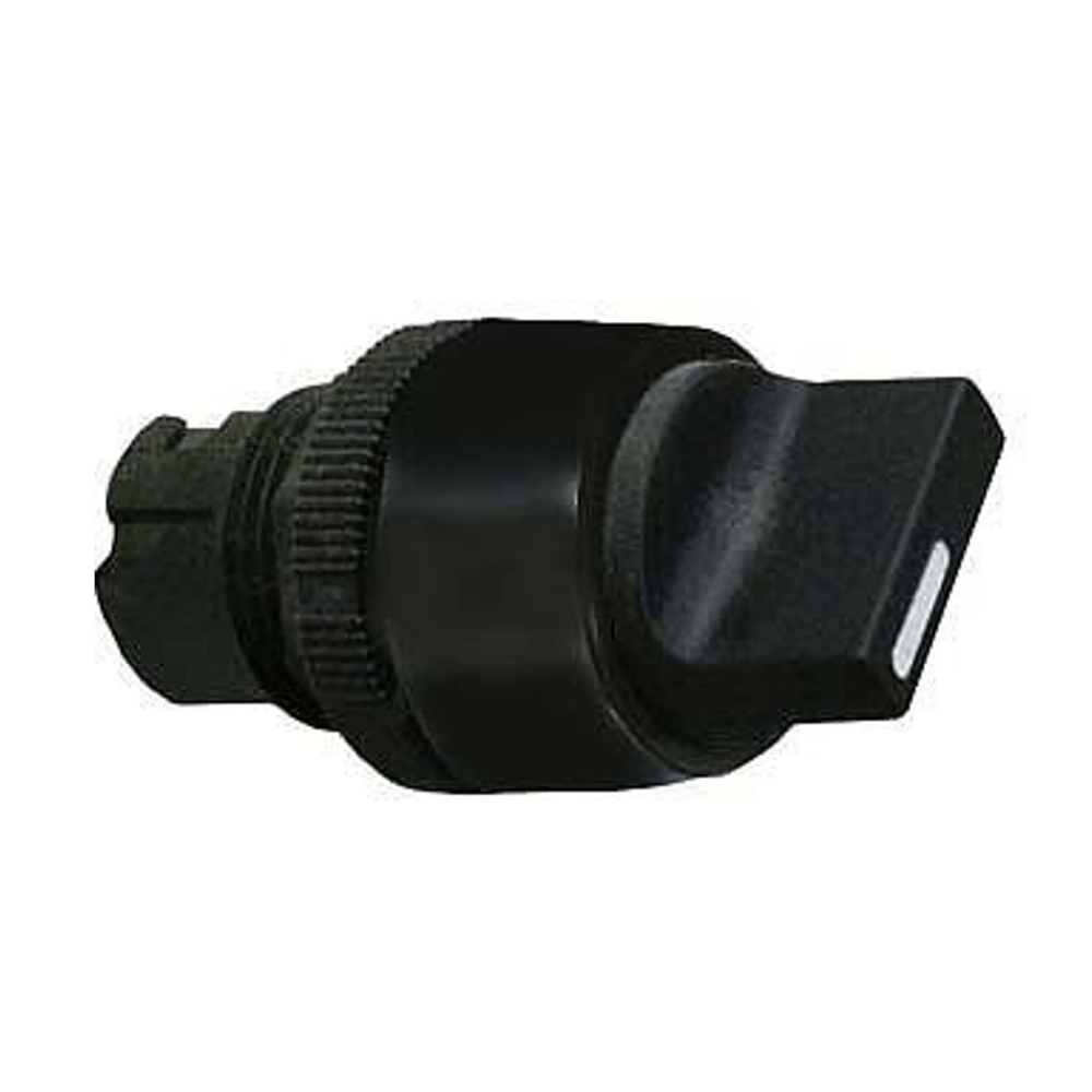 Comutador Knob Curto 2 Posições Preto 22mm 60/01+E120 12820 AZ2 60