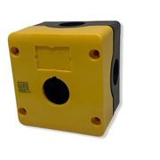 Botoeira Comando Vazia Policarbonato Amarela 1 Furo 22mm PBW1Y WEG