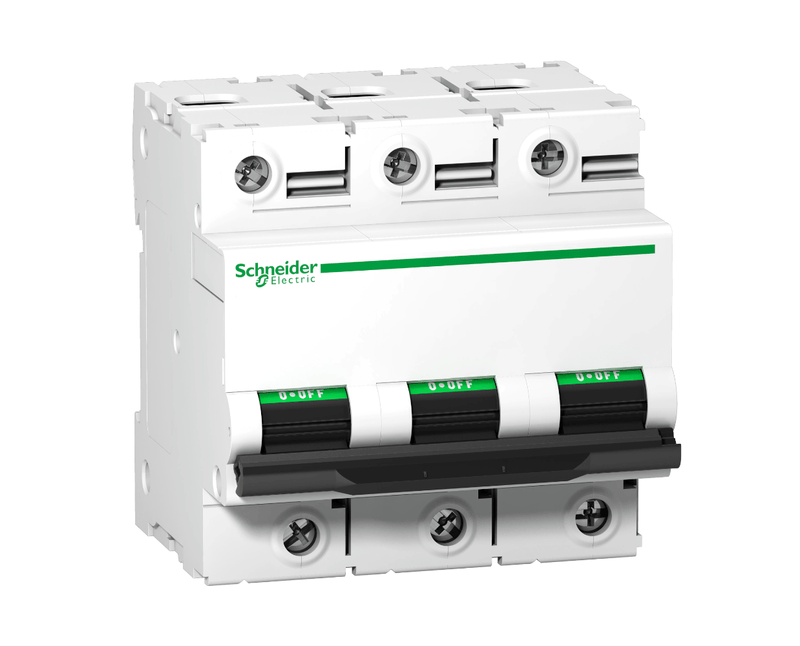 Disjuntor Mini Tripolar 125A 440VCA C 6KA Acti9 A9N18369 Schneider