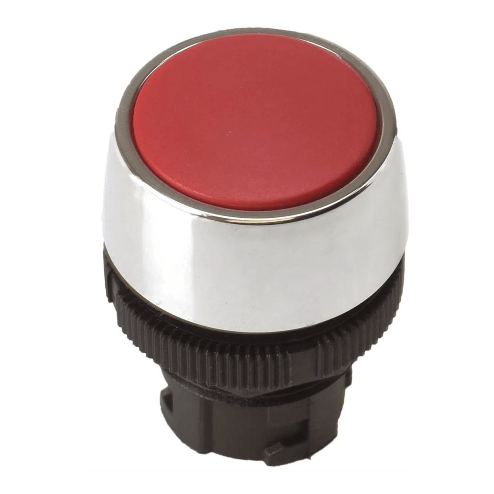Botão Redondo Vermelho 22mm Impulso REB2/03+E111 | Dimensional