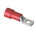Terminal Elétrico Olhal Pré-Isolado 8,5mm 35mm2 Vermelho | Produto em posição horizontal, diagonal direita do produto
