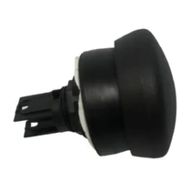 Botão Redondo Preto 22mm 1NA+1NF Chave Com Trava 13005201 Ace Schmersal