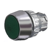 Botão Iluminado Redondo Verde 22mm 24V Ba9S 1NA+1NF Bz2/15 BZ215 Ace Schmersal
