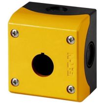 Botoeira Vazia Plástica Amarelo 1 Furo 22mm M22IY1 Eaton
