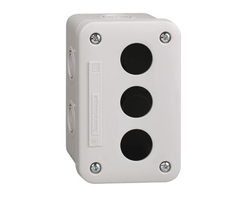 Botoeira Vaz Pla Cz 3F 22Mm XALE3 - Schneider - Dimensional