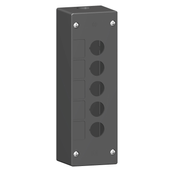 Botoeira Vazia Pa Preto 5F 22mm XALG05 Schneider