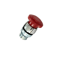 Botão Emergência Cogumelo Vermelho 22mm 1Tec Gira Cogumelo 36mm EZ23603 Ace Schmersal