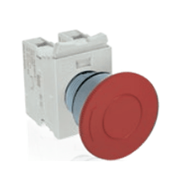 Botão Cogumelo 40mm Vermelho 22mm 1NA+1NF CEWBEGM11000000 WEG
